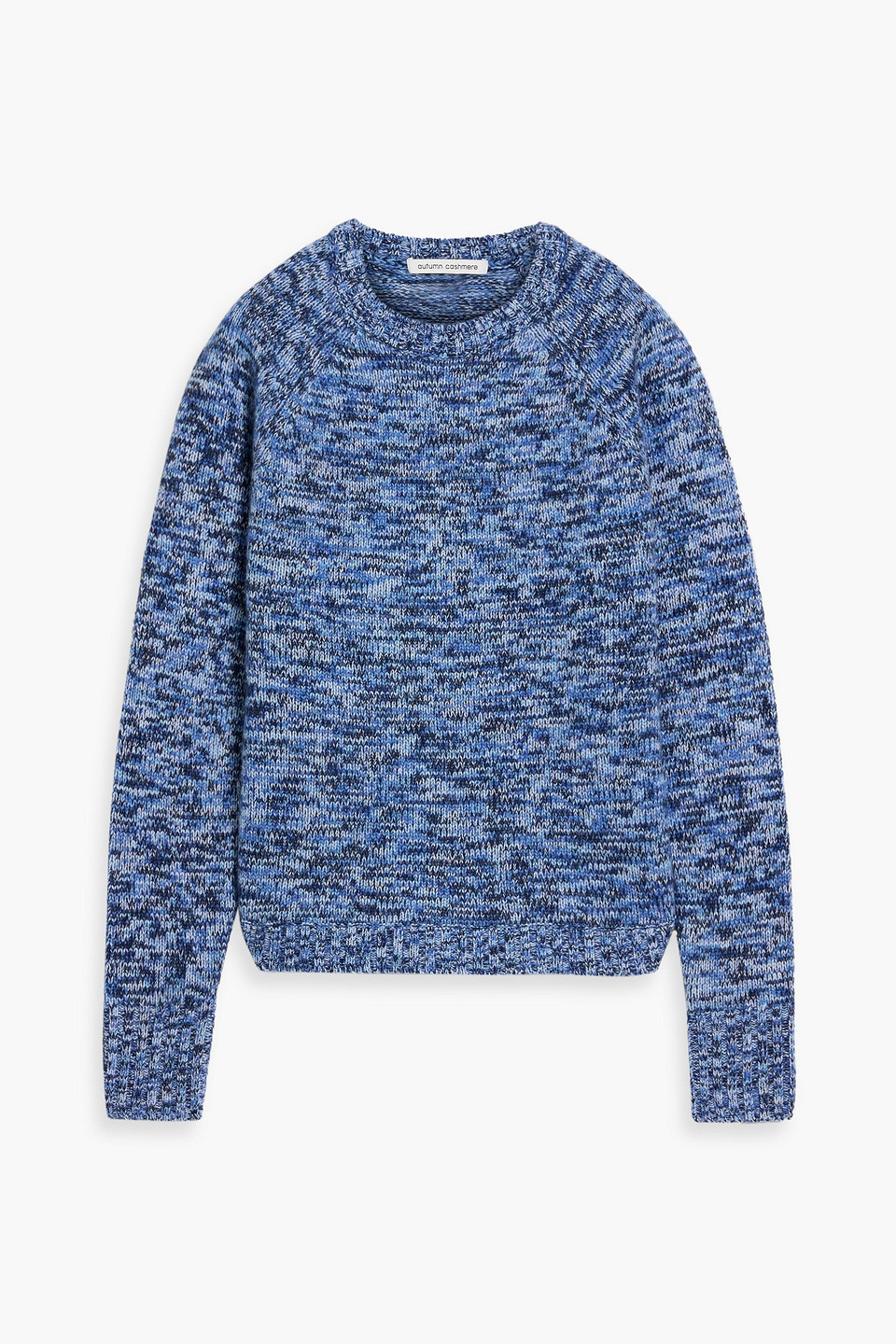 Autumn Cashmere Marled Cashmere Sweater In Blue