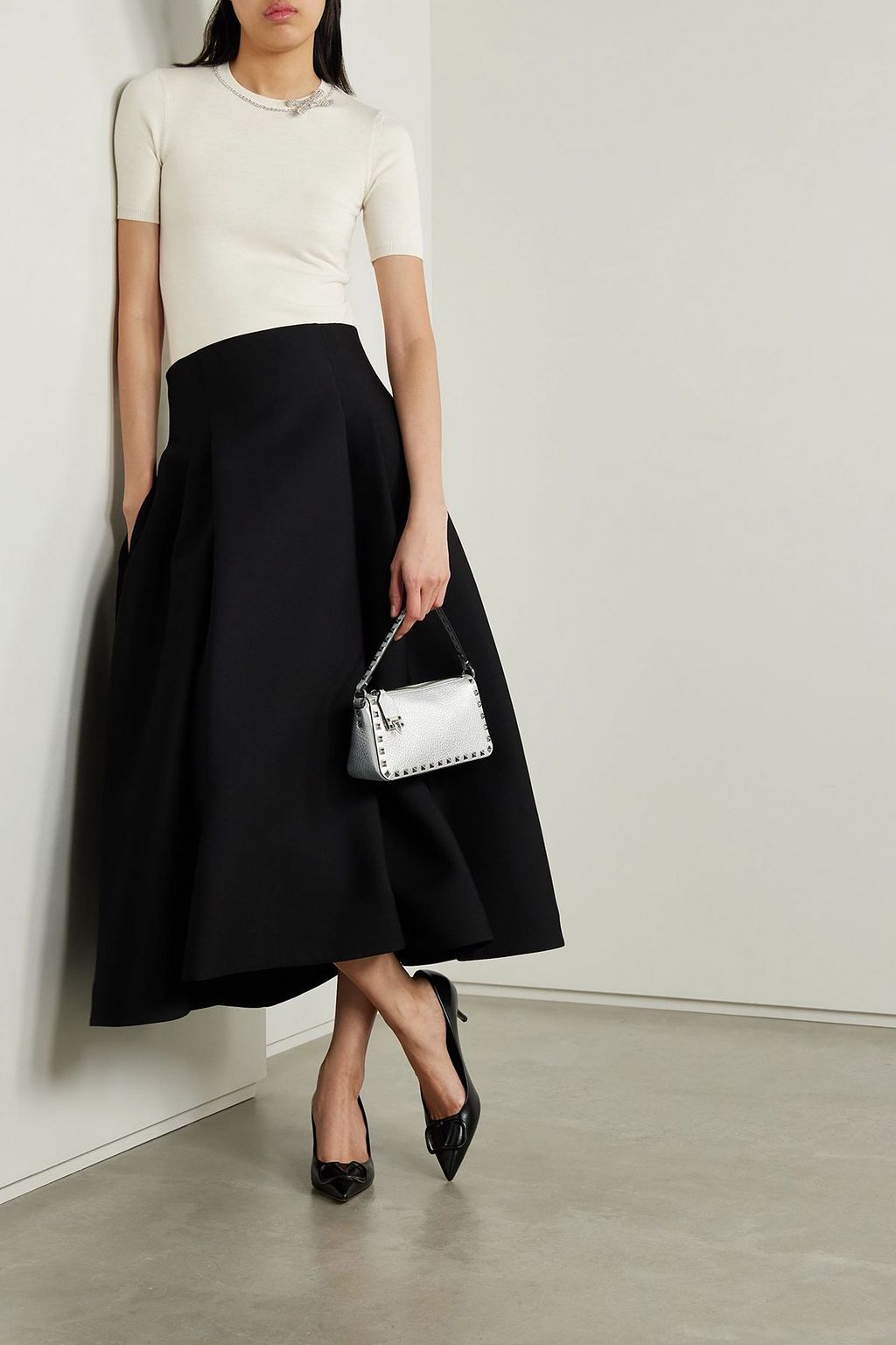 VALENTINO GARAVANI Embellished wool sweater