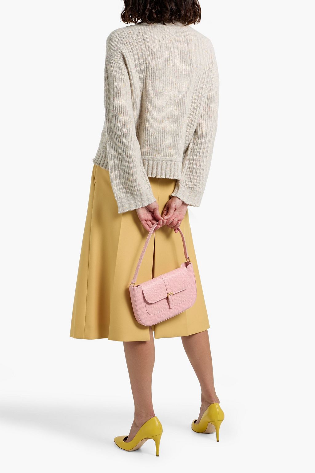 AUTUMN CASHMERE Donegal cashmere turtleneck sweater