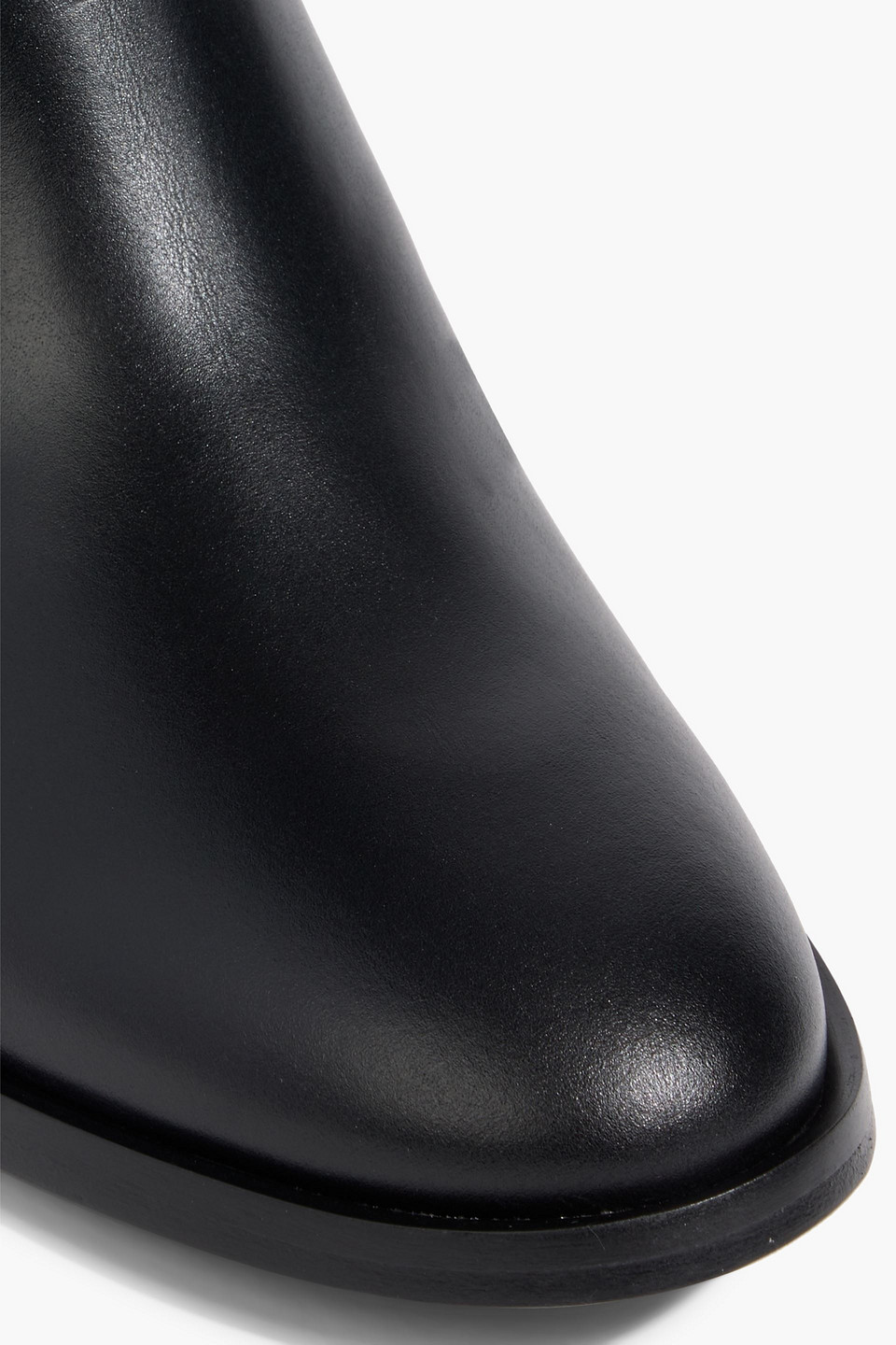 Stuart Weitzman Esme Leather Ankle Boots In Animal Print