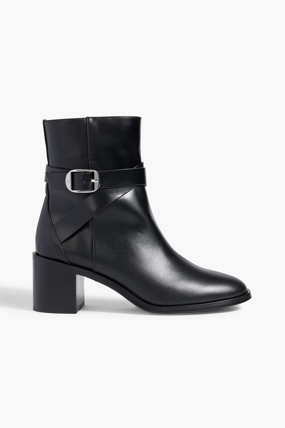 Stuart Weitzman Esme Leather Ankle Boots In Animal Print