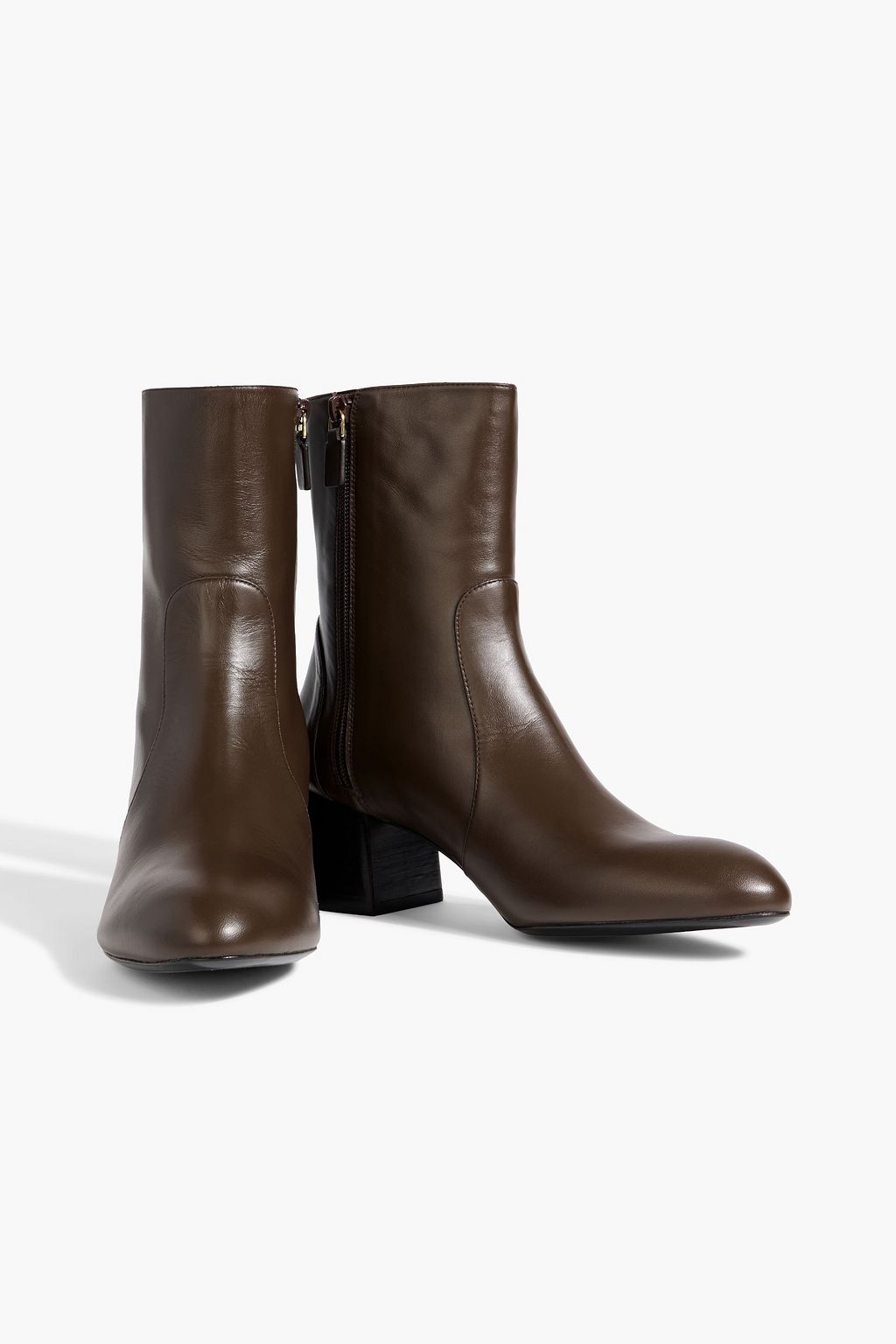 STUART WEITZMAN Flareblock 60 leather ankle boots