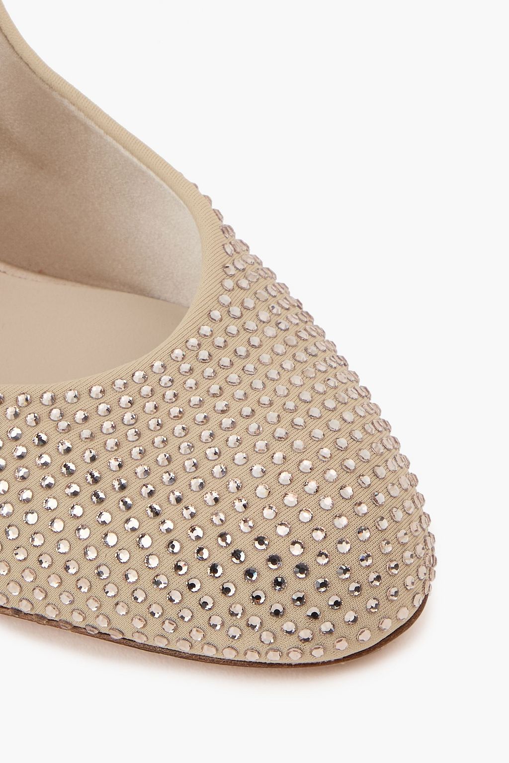 MAX MARA Pumps „Marilyn“ aus Jersey mit Kristallverzierung