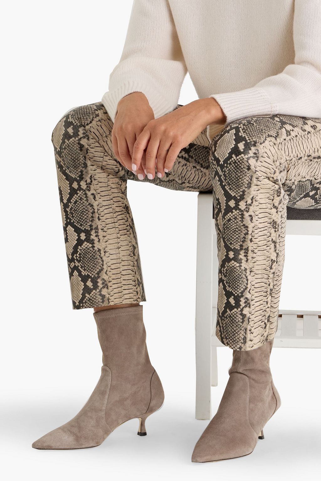 STUART WEITZMAN Naomi 50 suede ankle boots