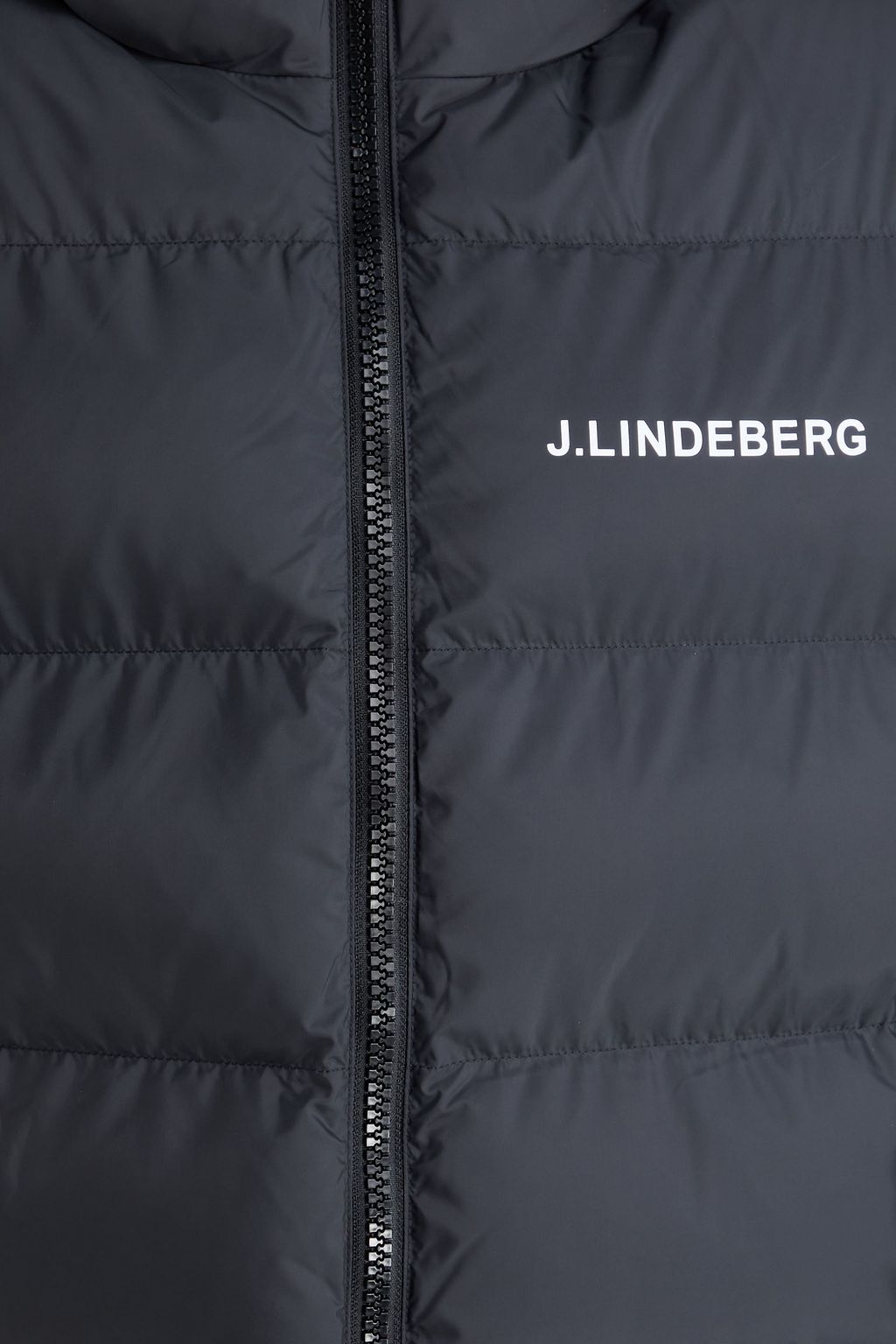 J. LINDEBERG جاكيت باريك من قماش عازل مبطّن