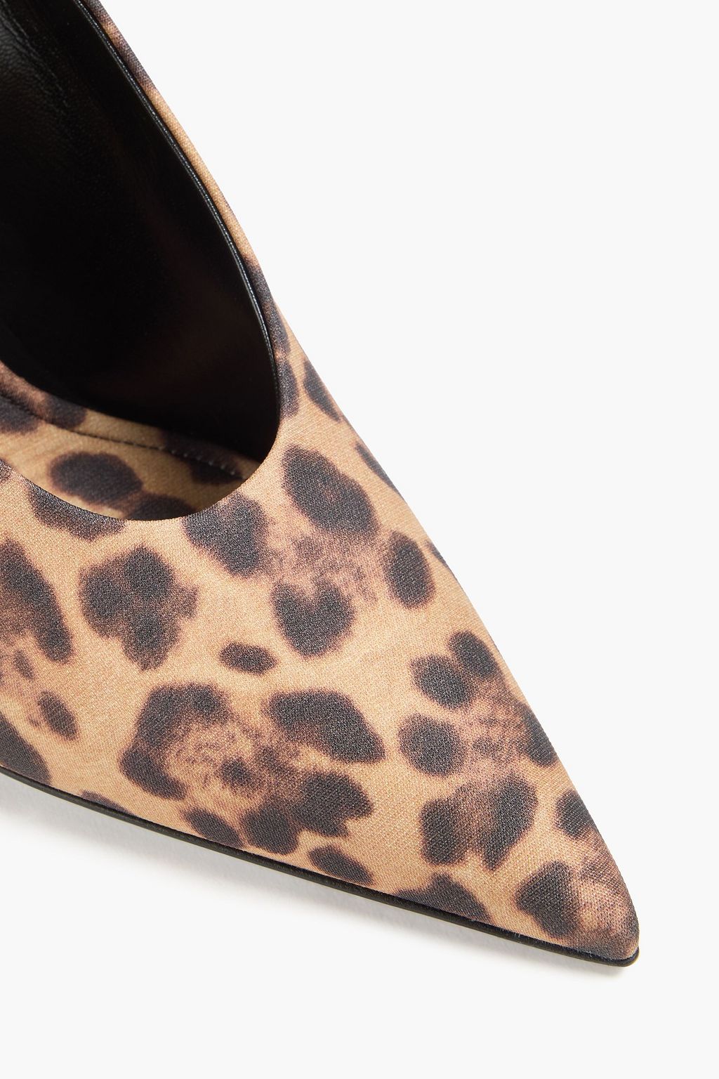 VALENTINO GARAVANI Nite-Out leopard-print crepe pumps