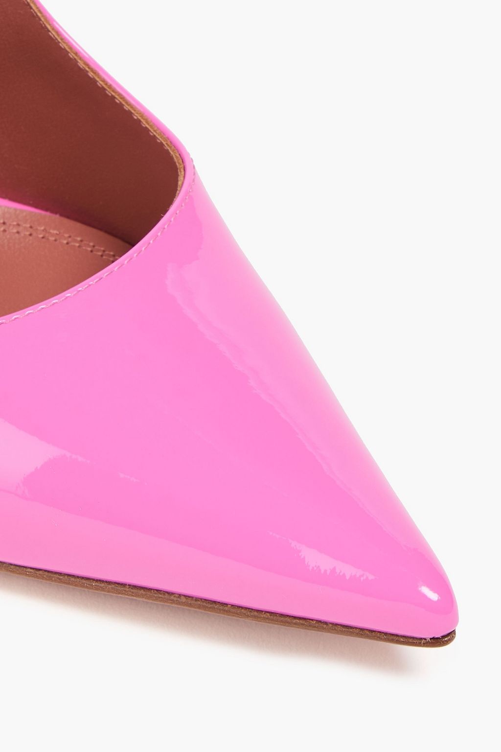 AMINA MUADDI Ami patent-leather pumps