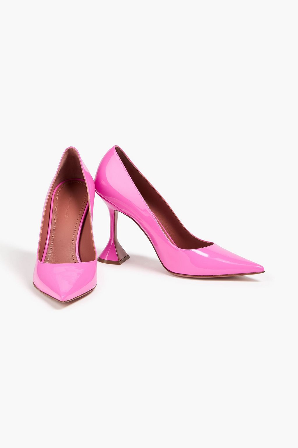 AMINA MUADDI Ami patent-leather pumps