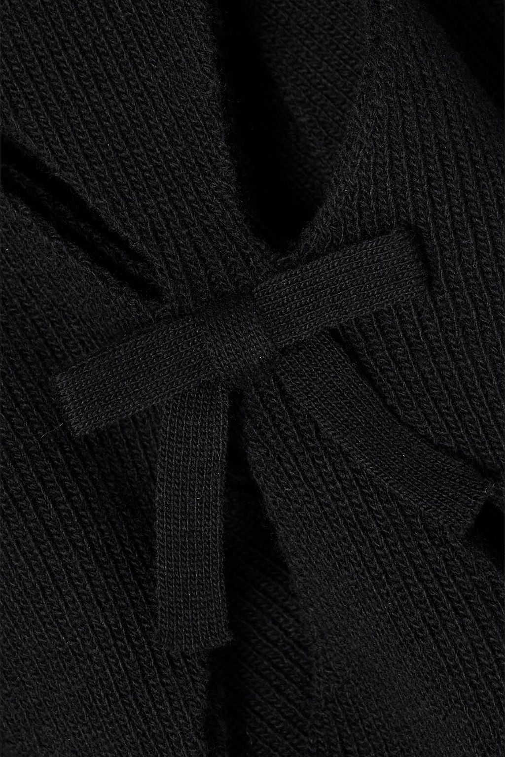 VALENTINO GARAVANI كنزة من الصوف بربطات على شكل فراشة وفتحات