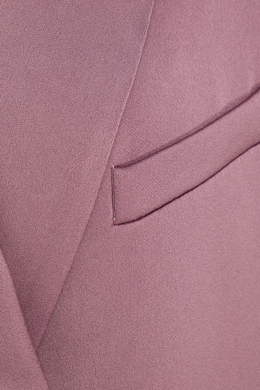 ALEX PERRY Crepe-satin blazer
