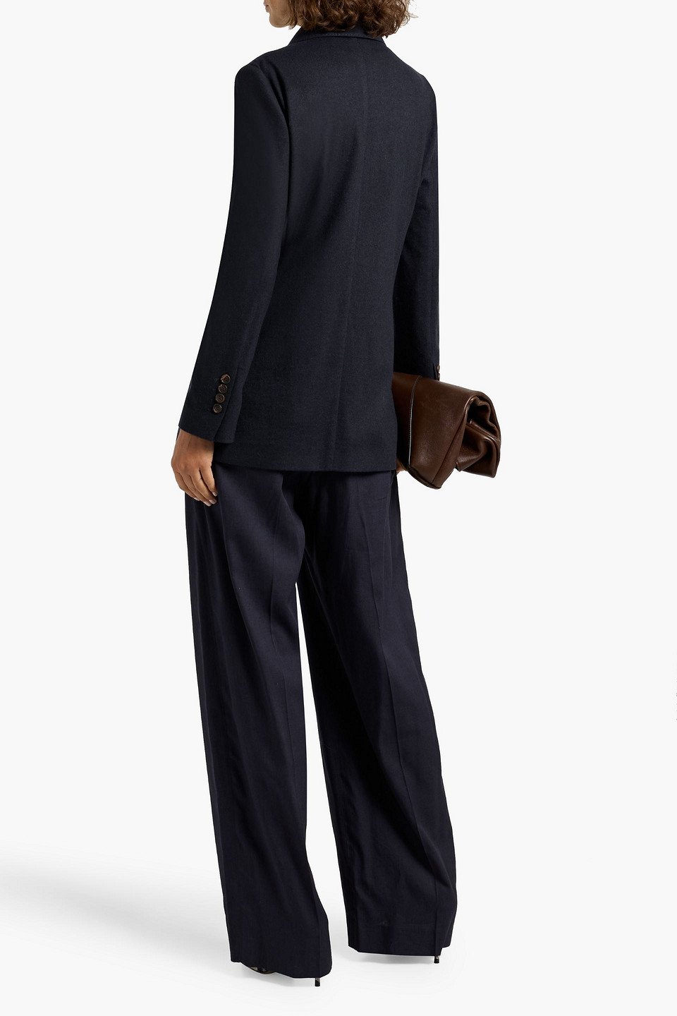 Brunello Cucinelli Cashmere Blazer In Blue