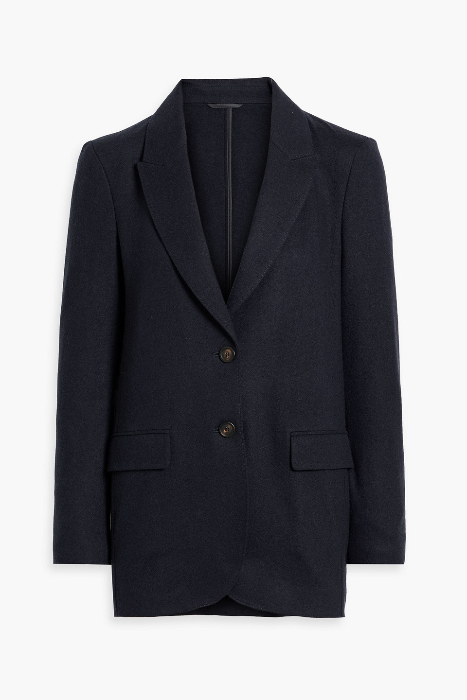 Brunello Cucinelli Cashmere Blazer In Blue