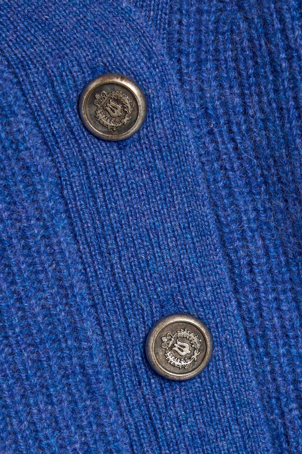 AUTUMN CASHMERE Ribbed cashmere cardigan
