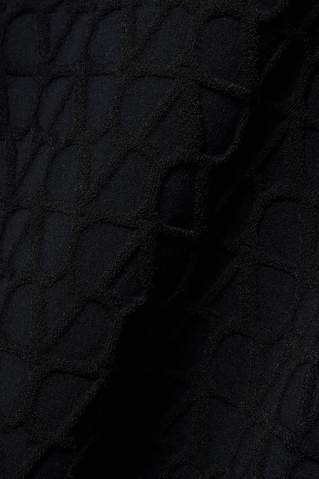 VALENTINO GARAVANI 자카드 니트 미디 드레스