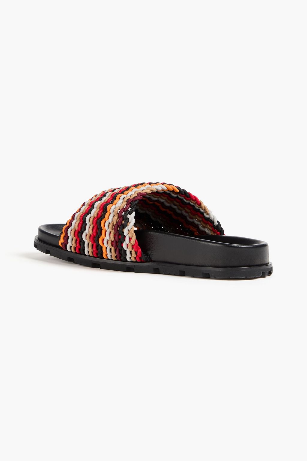 DRIES VAN NOTEN شبشب سلايدز بتصميم من الحبال