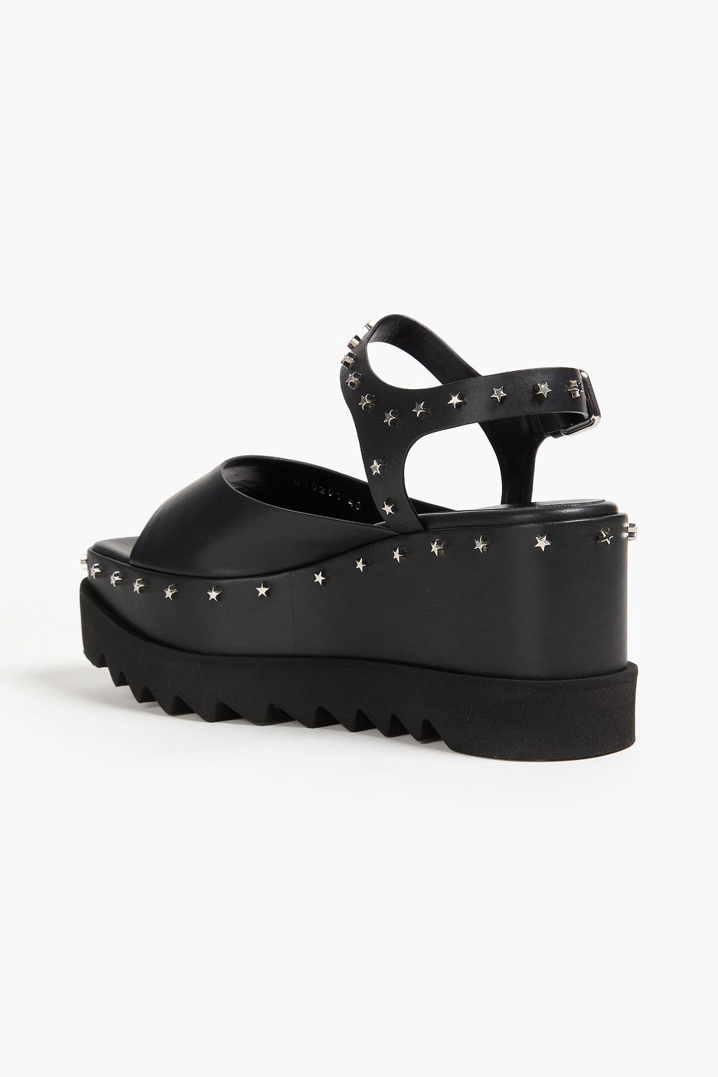 STELLA MCCARTNEY 엘리즈 스터드 디테일 플랫폼 슬링백 샌들