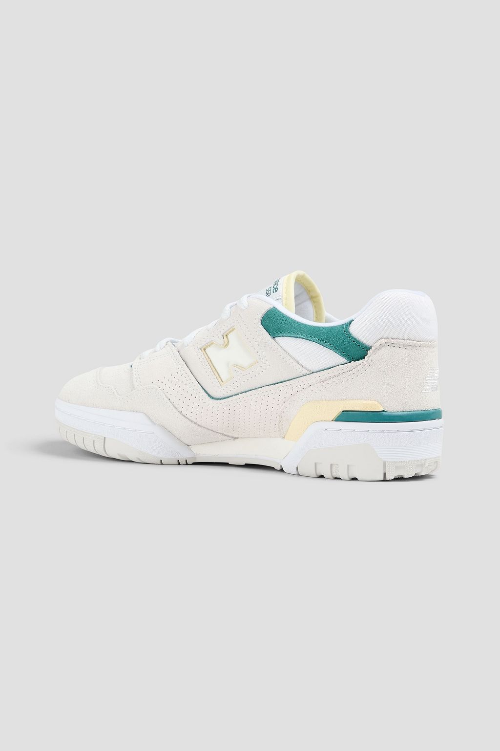 NEW BALANCE 550 Reflection shell and suede sneakers