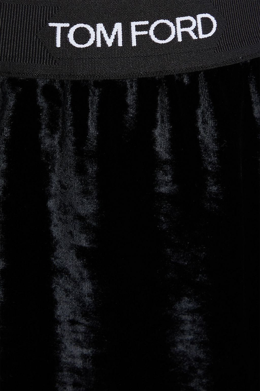 TOM FORD Velvet mini skirt