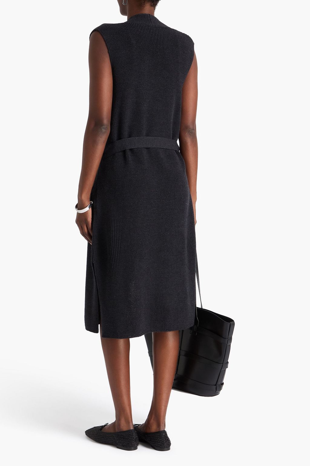 MAX MARA Weste „Mirca“ aus gerippter Wolle