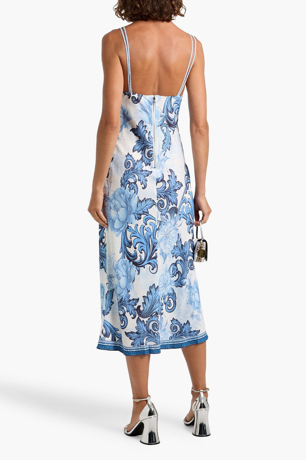 ALICE + OLIVIA Kiro paisley-print crepe midi dress