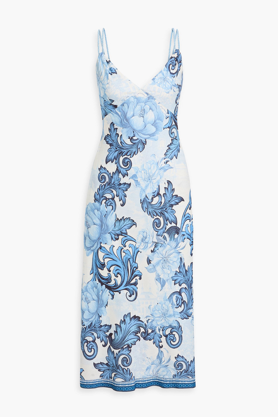 Kiro paisley-print crepe midi dress