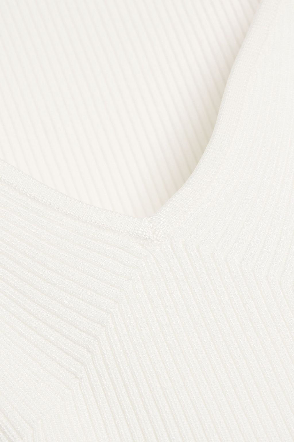 SIMKHAI Barbara ribbed-knit bodysuit