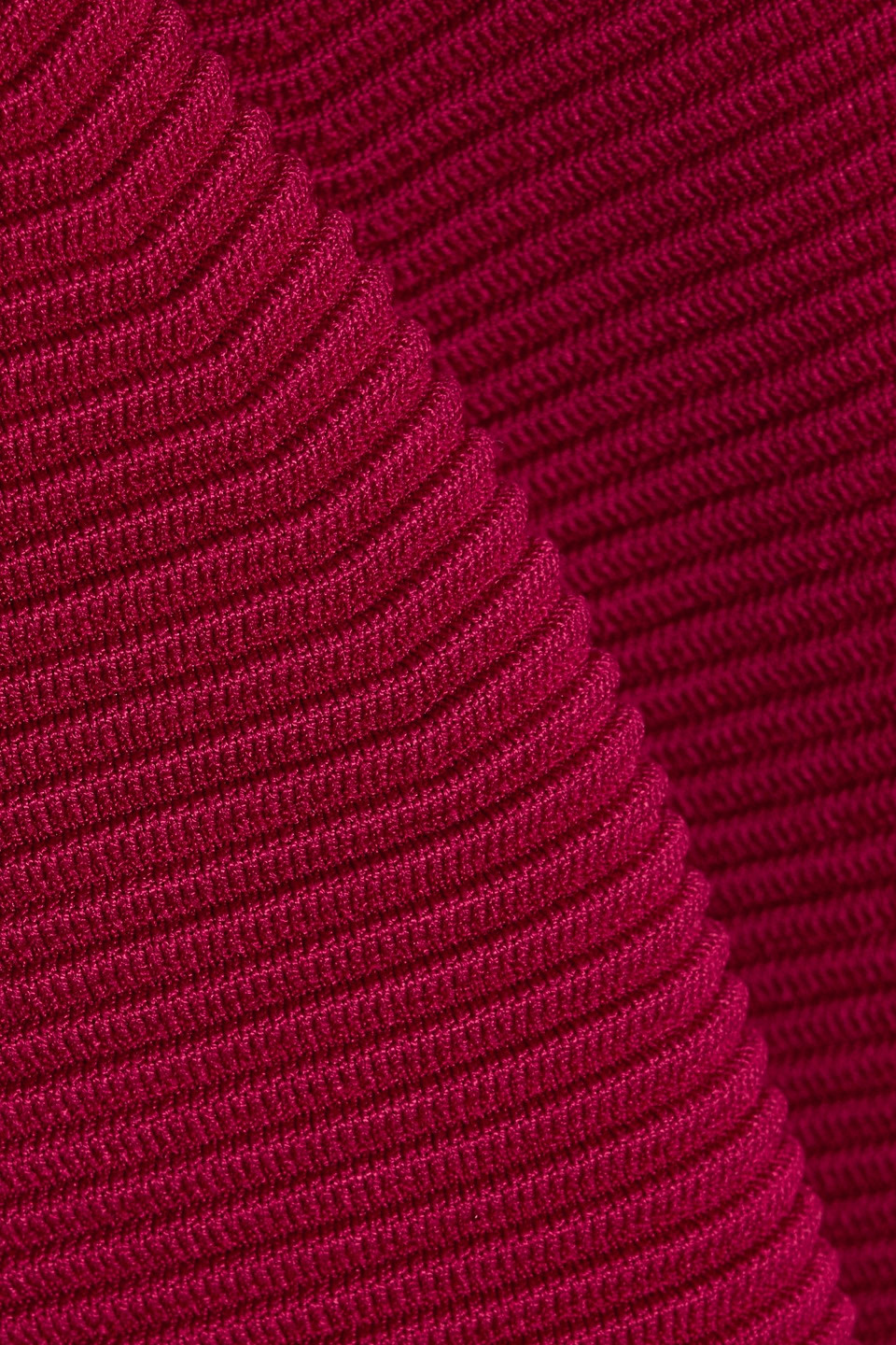 Simkhai Larina Ribbed-knit Mini Dress In Pink