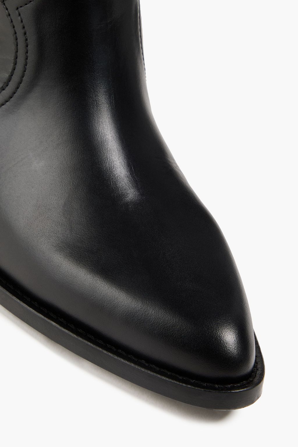 MAJE Leather cowboy boots