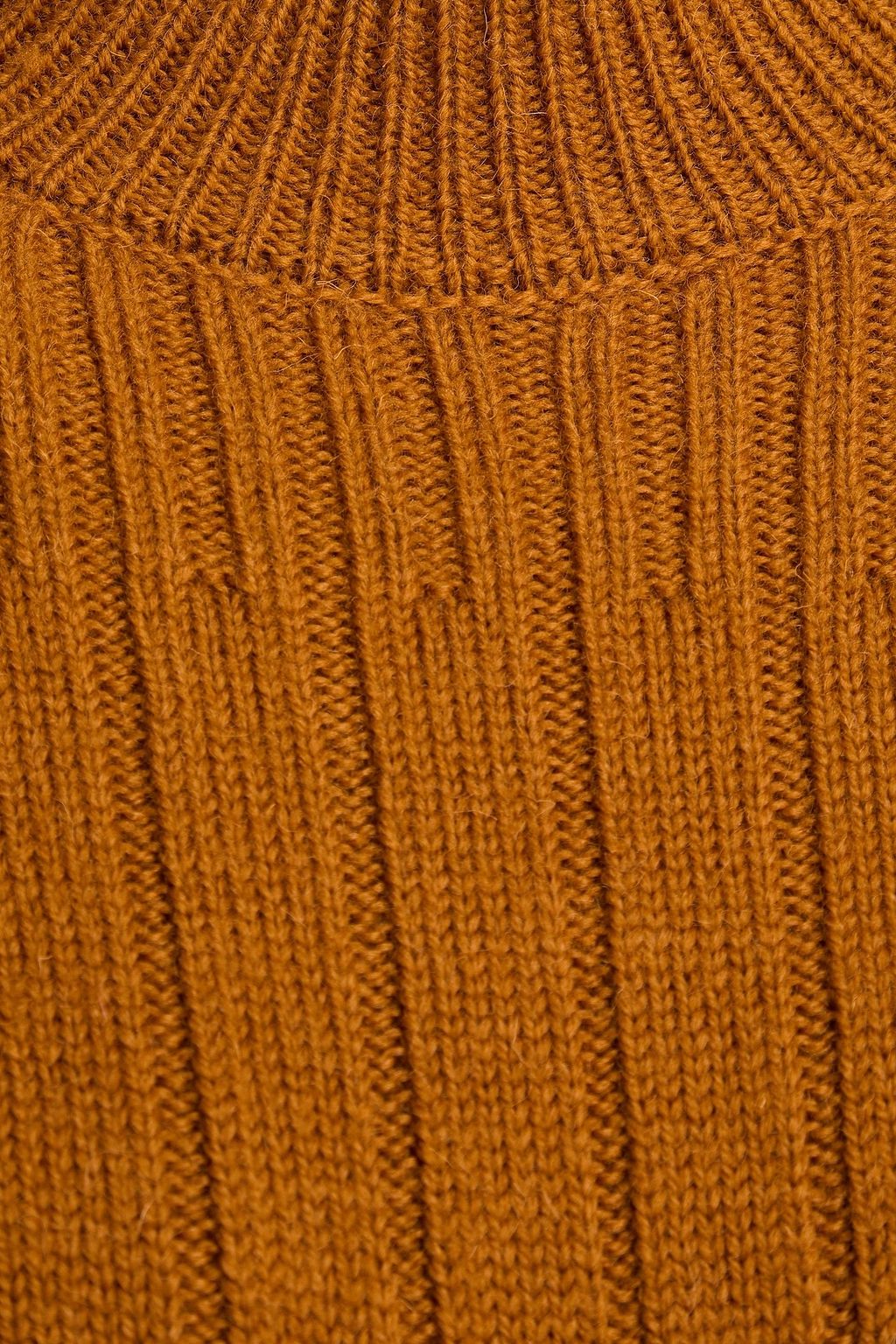 DRIES VAN NOTEN Teagan ribbed wool maxi dress
