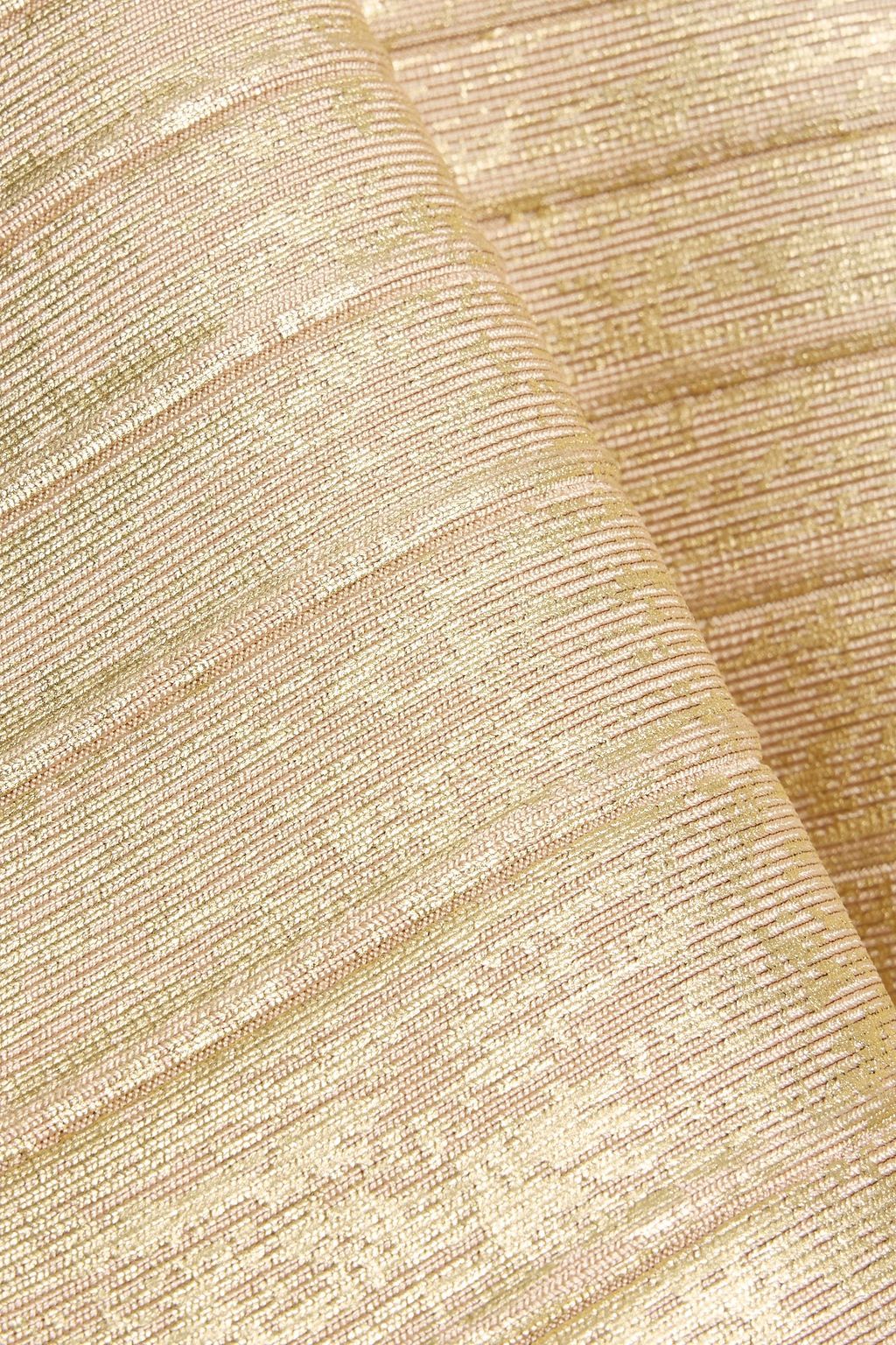 HERVÉ LÉGER Serena metallic bandage top