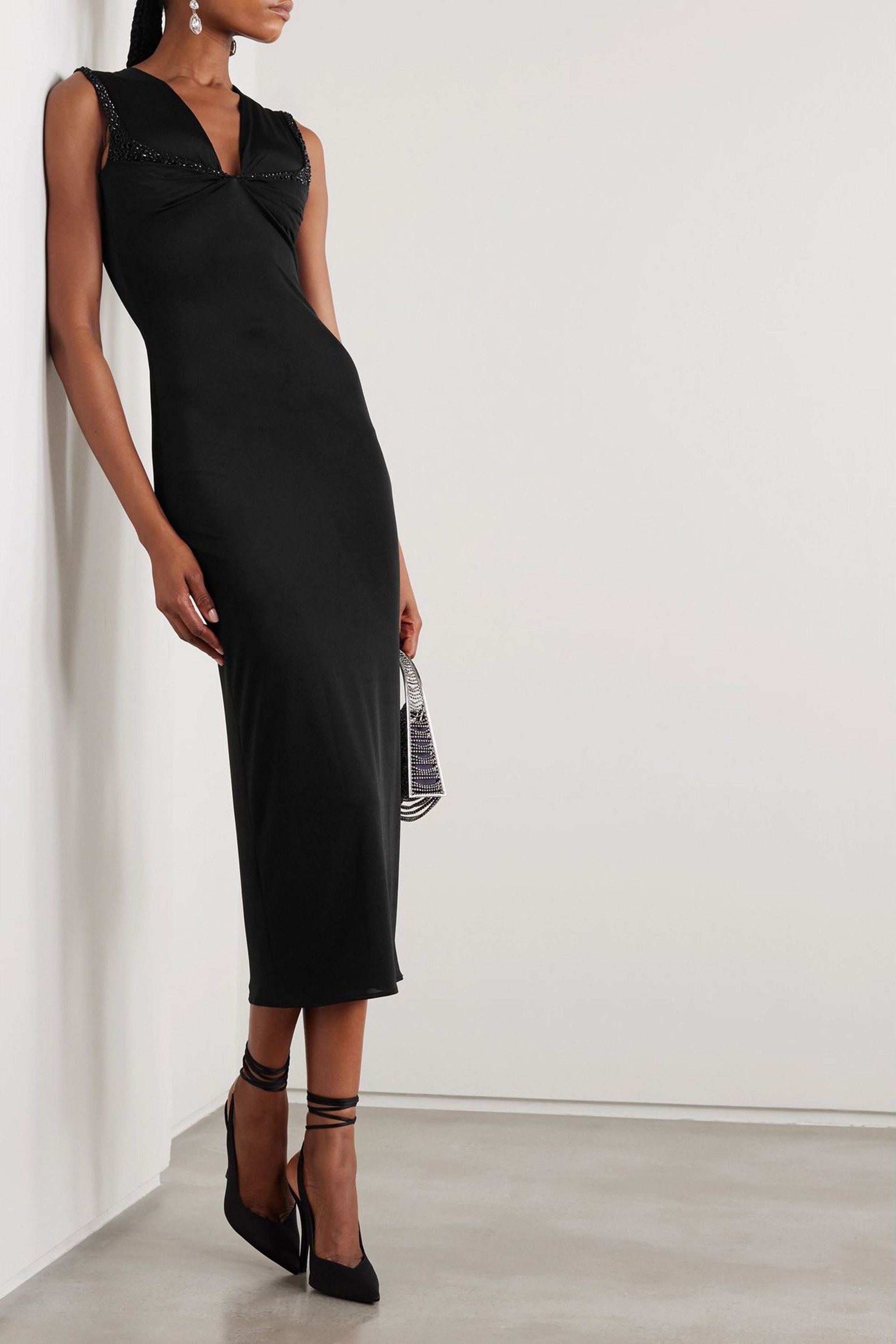 sachin and babi light blue dress Black Halo Black Cocktail Dress  Size M w/