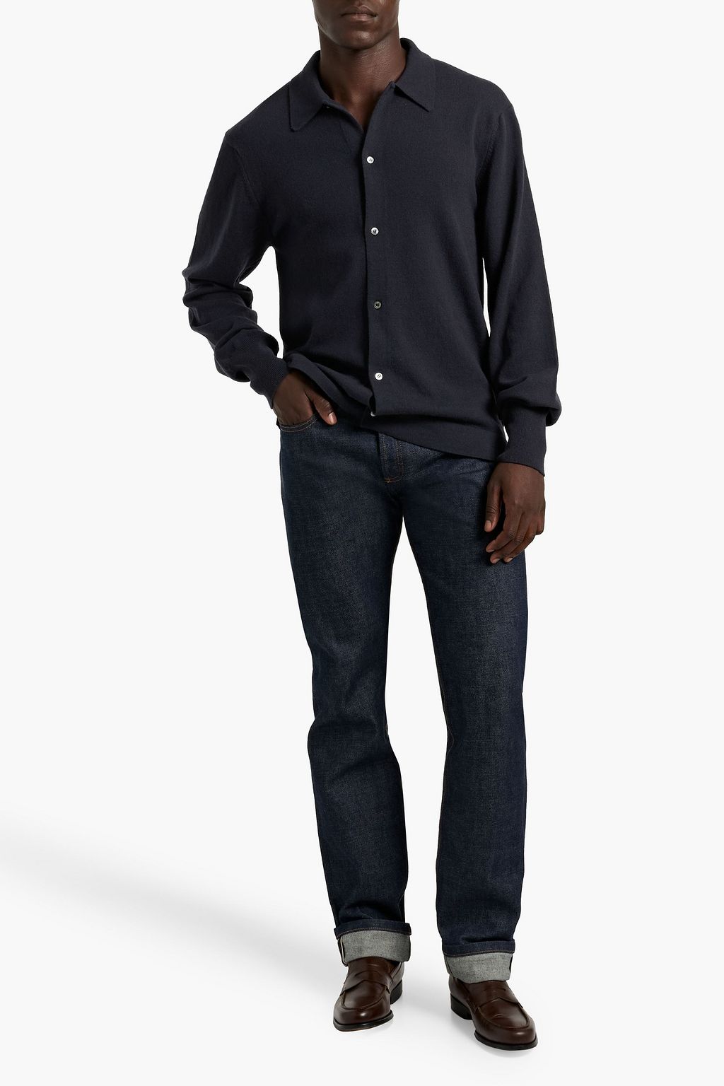OFFICINE GÉNÉRALE Brent wool cardigan