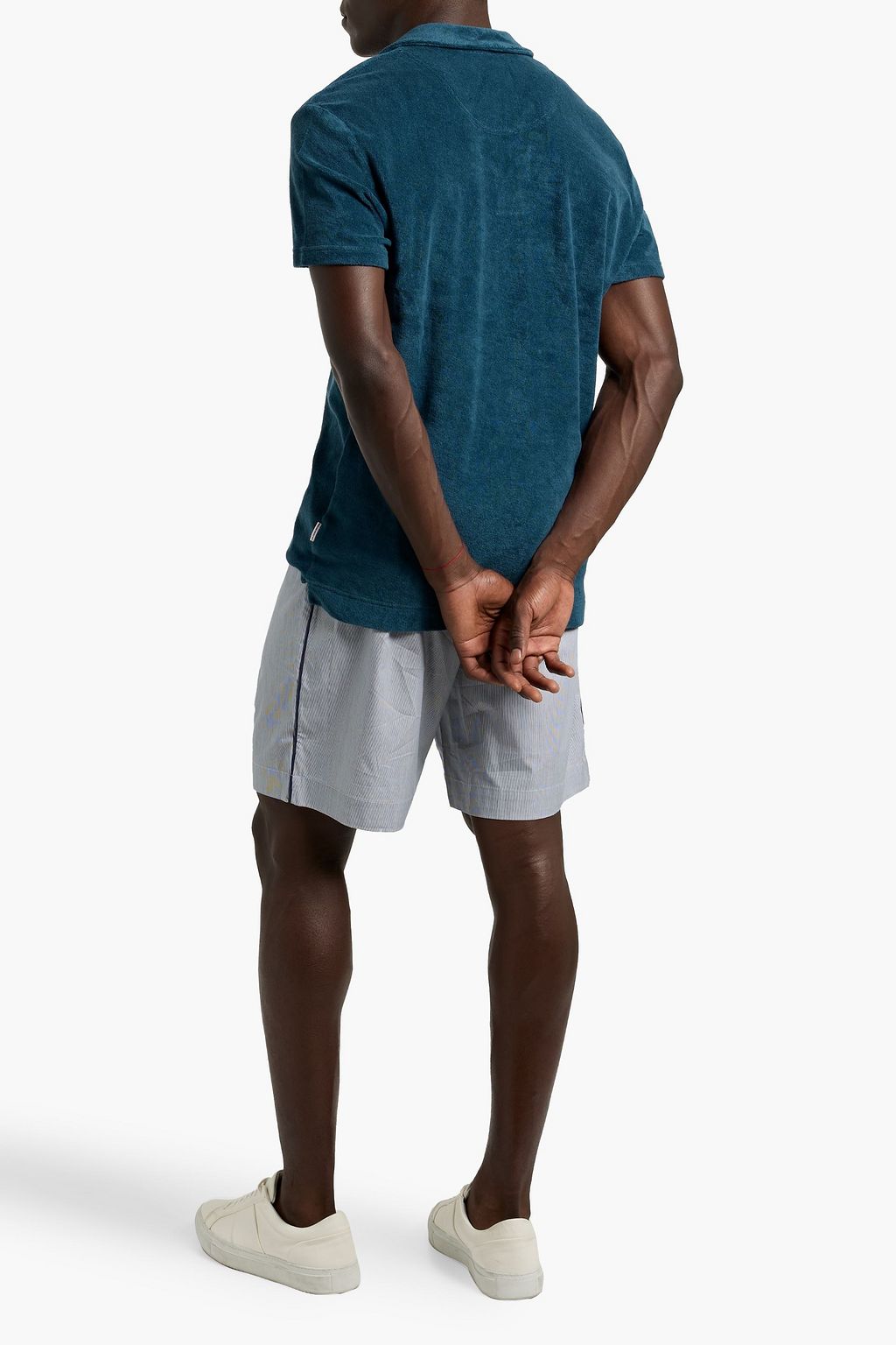 ORLEBAR BROWN Cotton-terry polo shirt