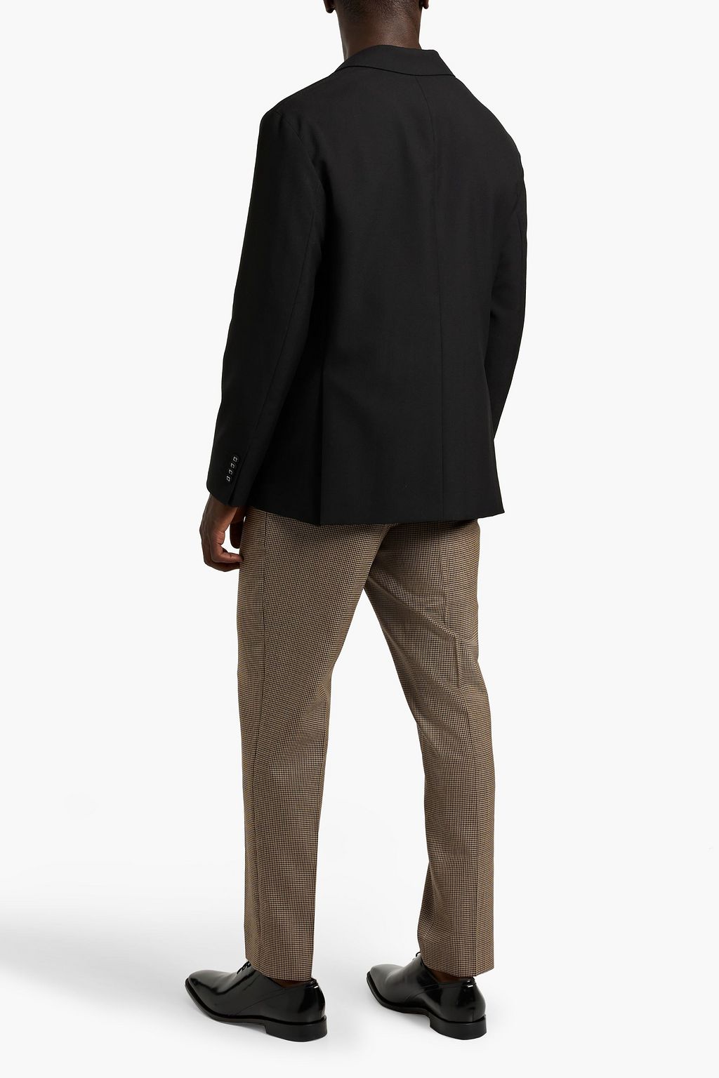 OFFICINE GÉNÉRALE Michel grain de poudre wool blazer