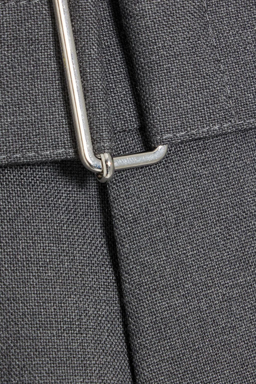 OFFICINE GÉNÉRALE Dinortan grosgrain-trimmed wool pants