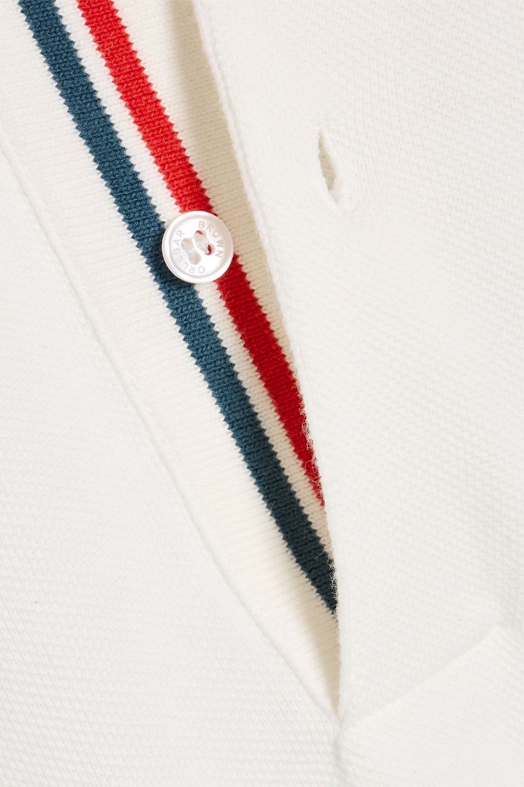 ORLEBAR BROWN Whiteside cotton-piqué polo shirt