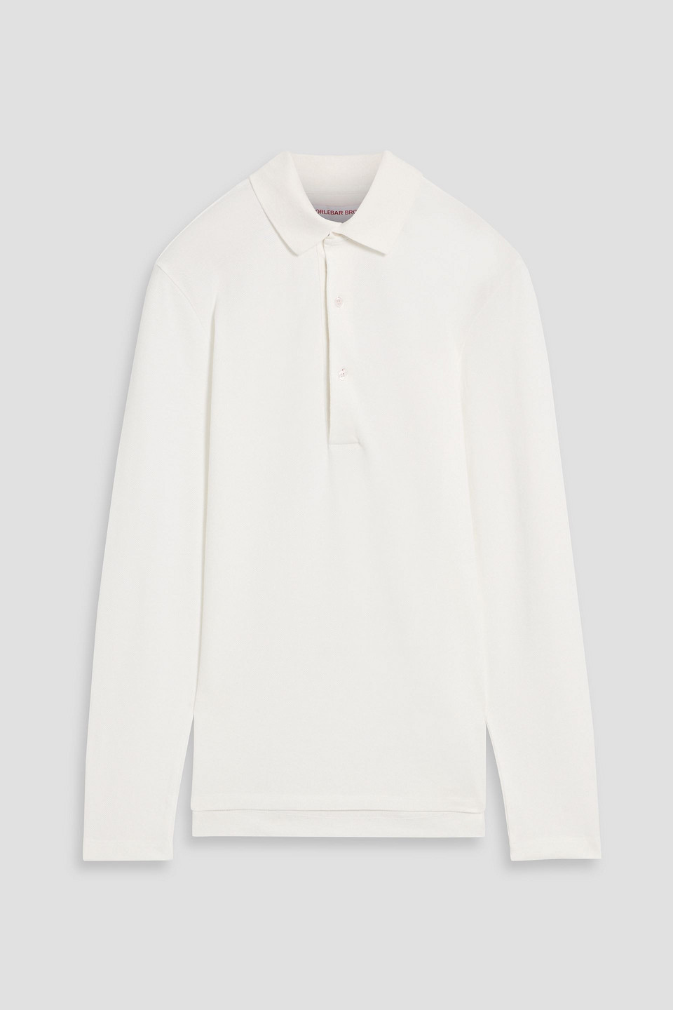 Whiteside cotton-piqué polo shirt