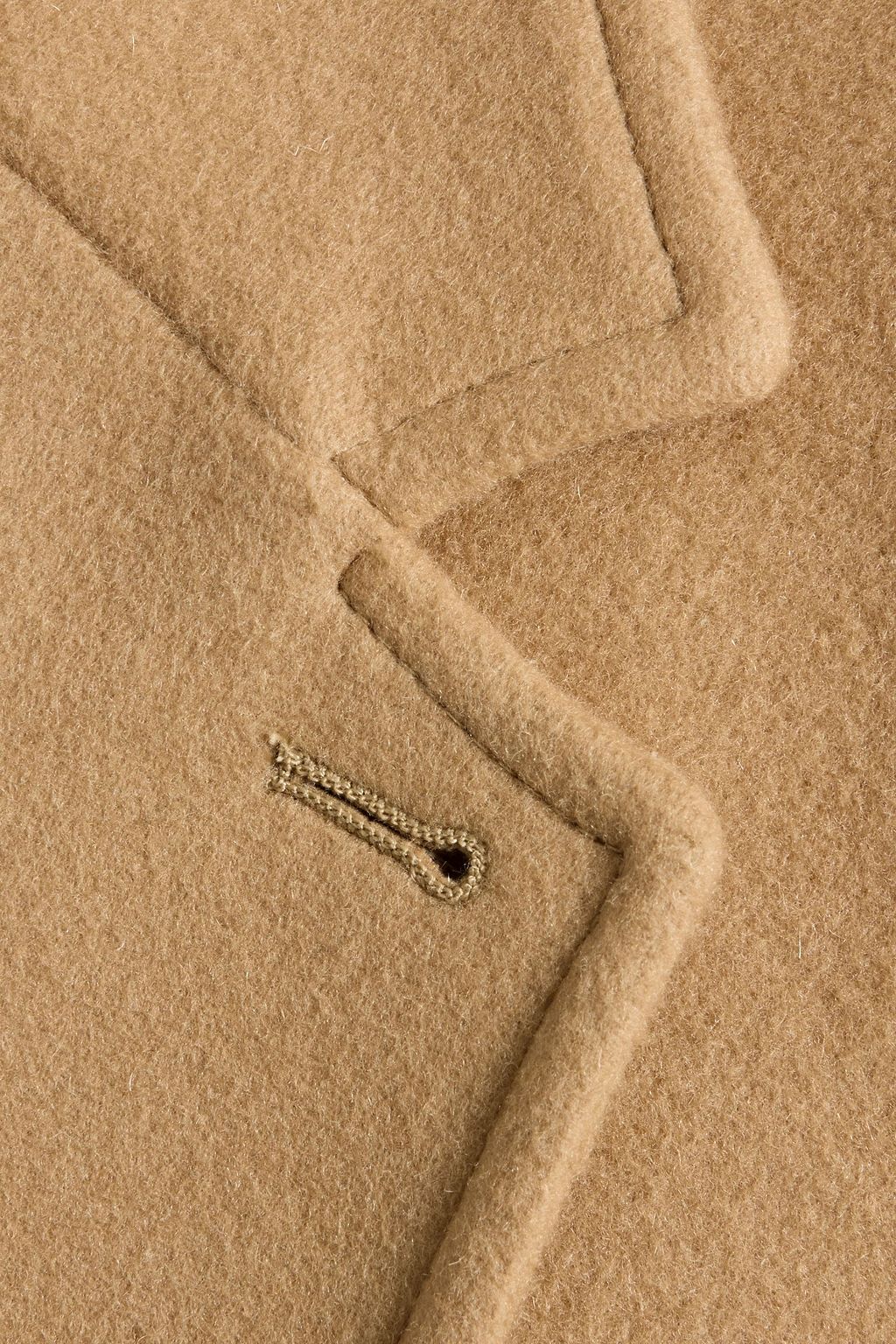 OFFICINE GÉNÉRALE Lisandre double-breasted wool and cashmere-blend felt coat