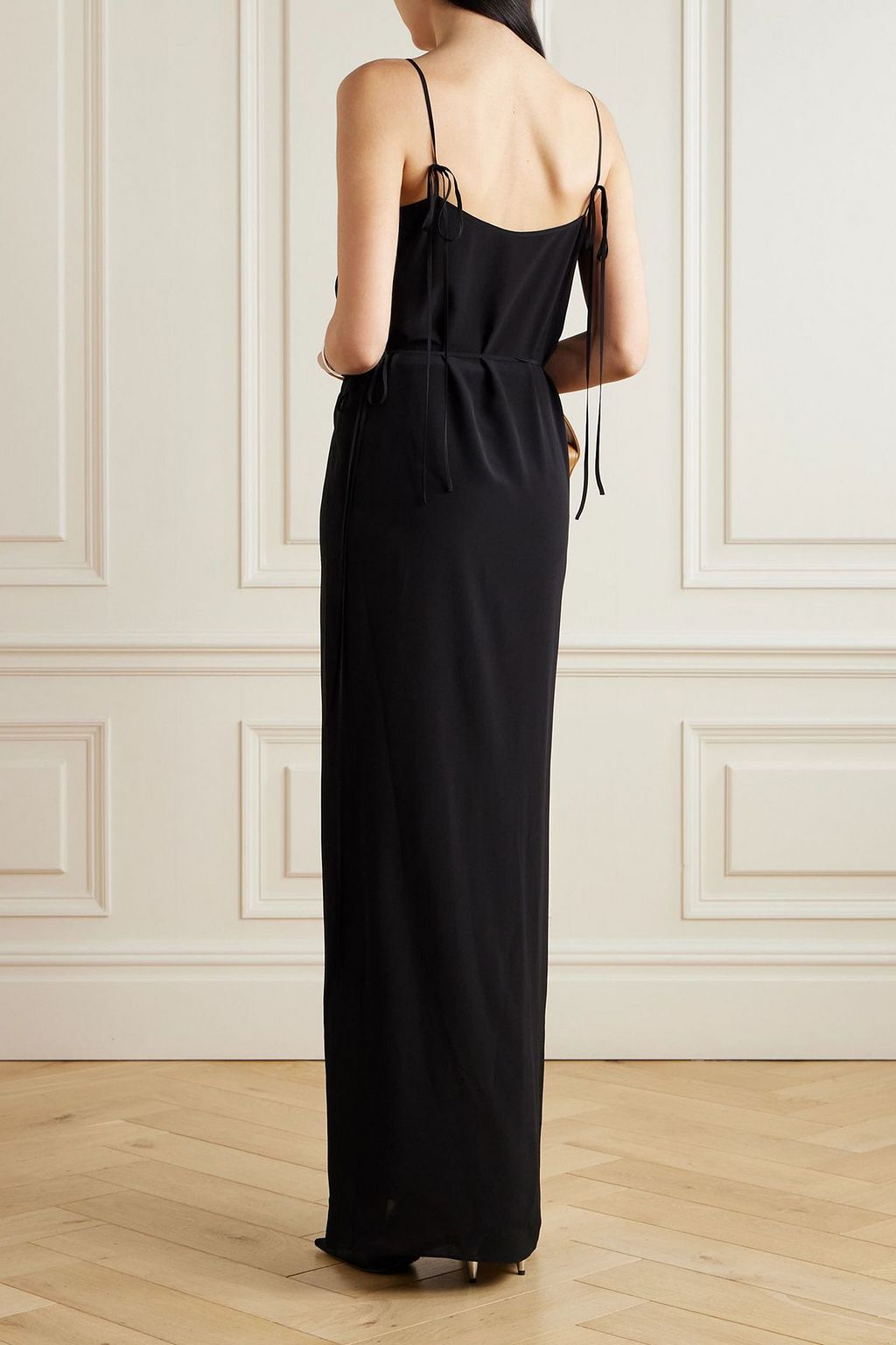 PETAR PETROV California Dreamin silk-satin gown