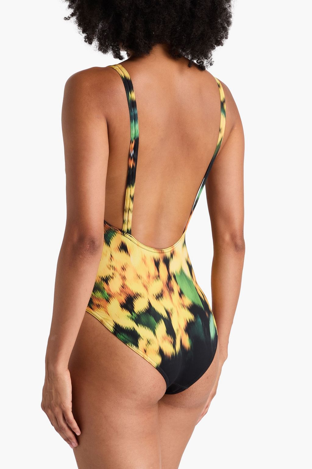 DRIES VAN NOTEN لباس سباحة بطبعات