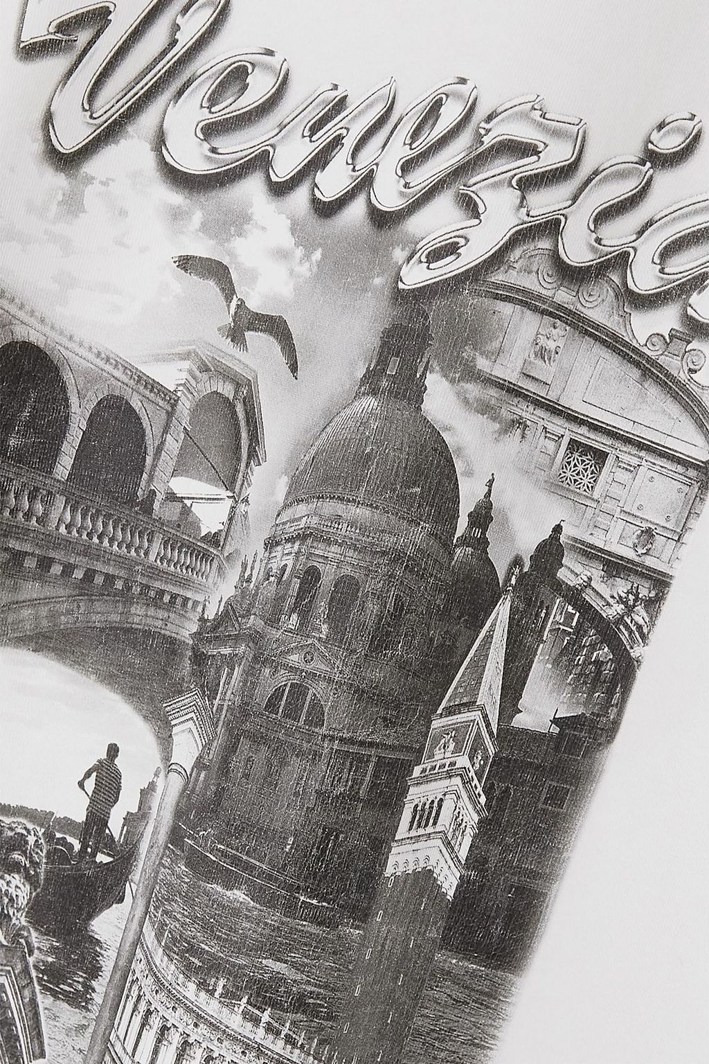 BALENCIAGA Oversized printed cotton-jersey T-shirt