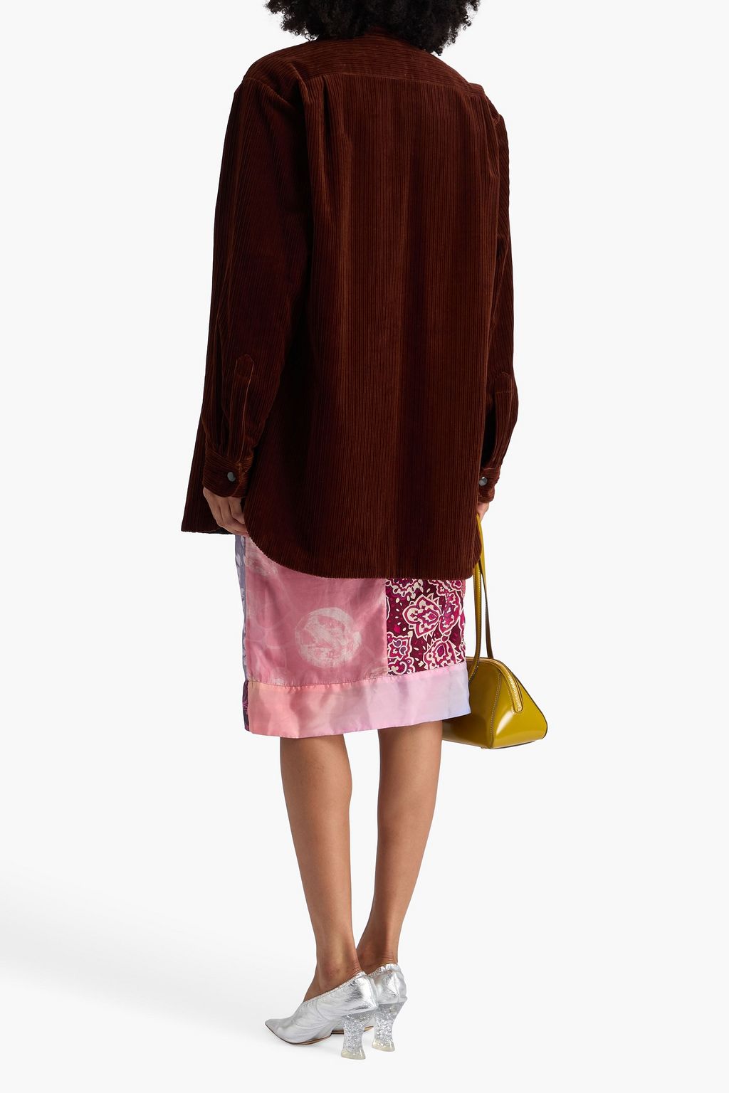 DRIES VAN NOTEN コットンコーデュロイ シャツ