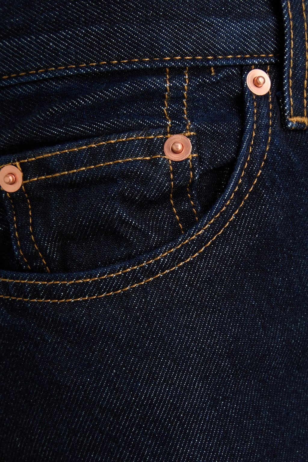 WARDROBE.NYC High-rise straight-leg jeans