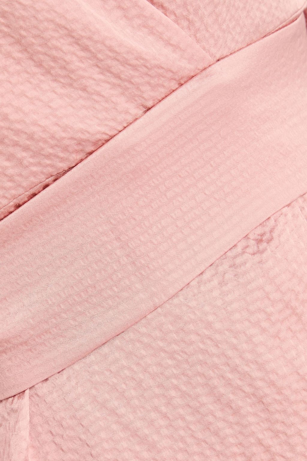 MAX MARA Occhi hammered silk-satin blazer