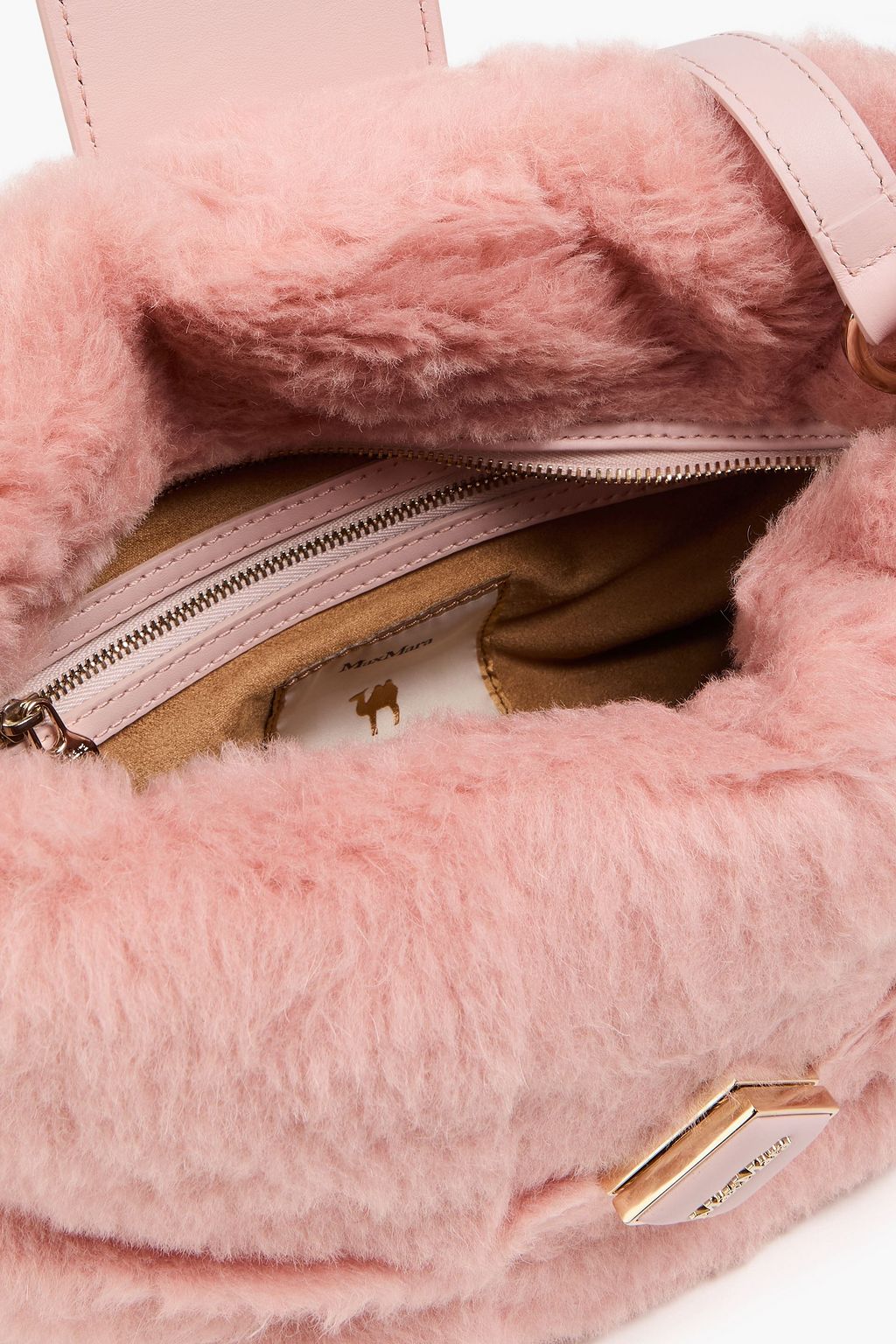 MAX MARA Plush shoulder bag