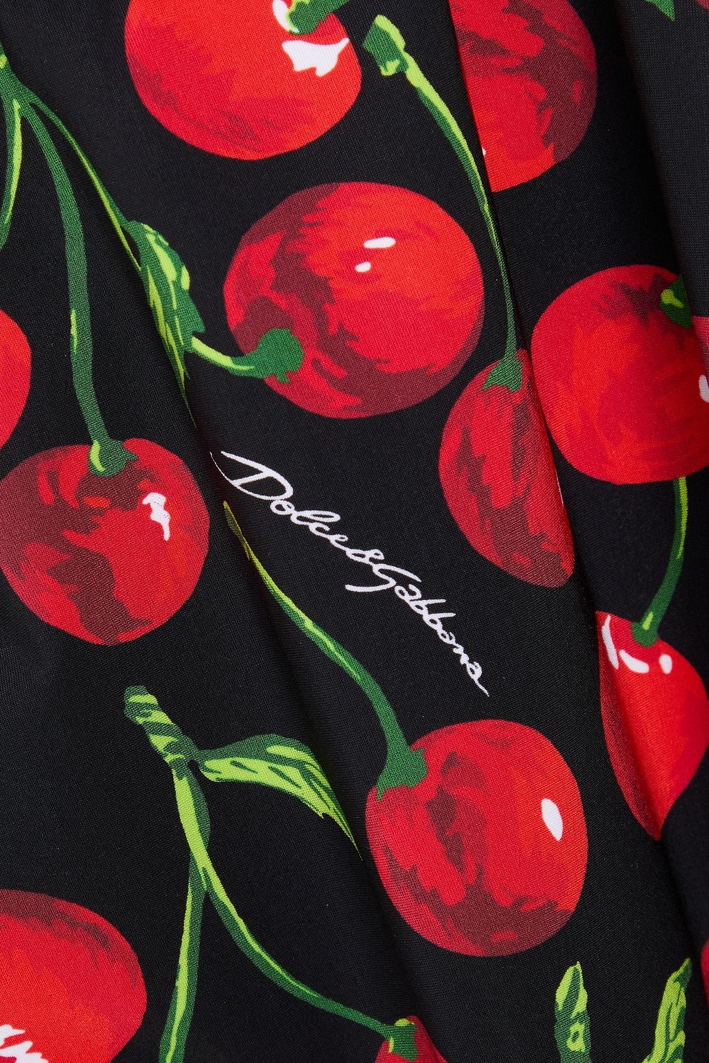 DOLCE&GABBANA Printed stretch-jersey mini dress