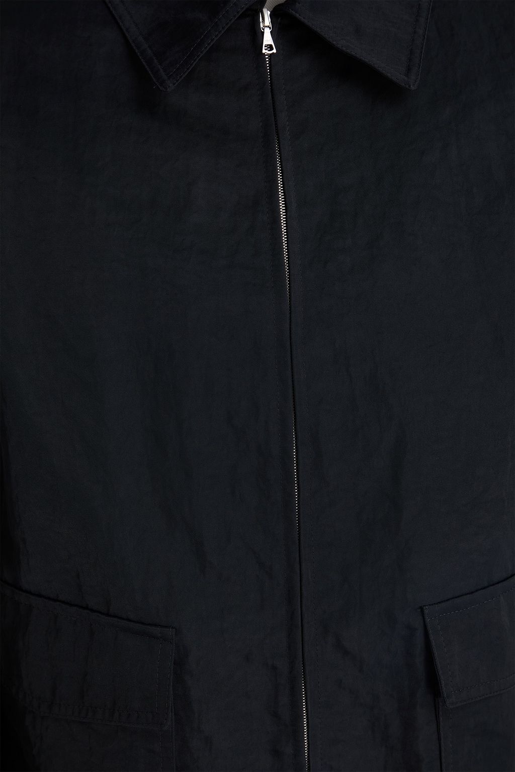 DRIES VAN NOTEN جاكيت فالو من قماش عازل