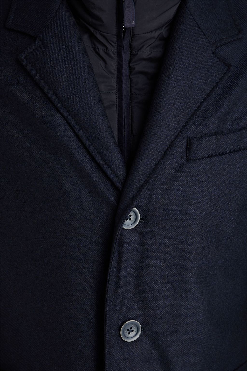 HERNO Wool and cashmere-blend blazer