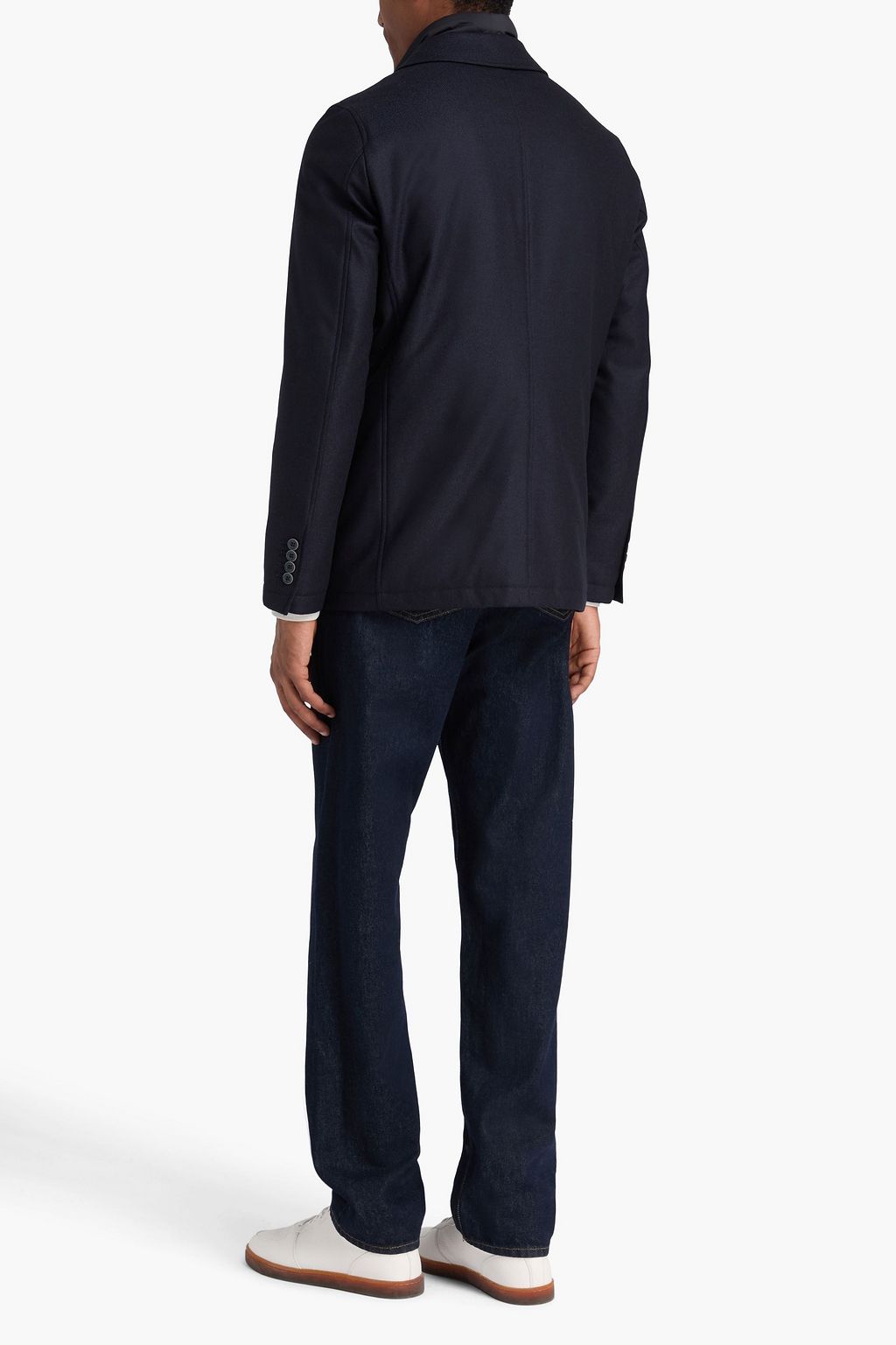 HERNO Wool and cashmere-blend blazer