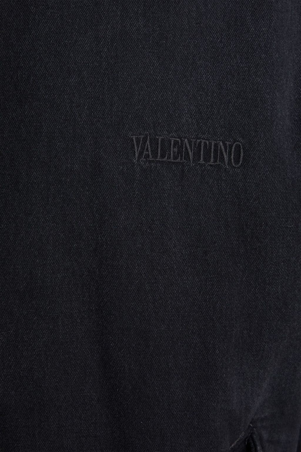 VALENTINO GARAVANI Padded denim hooded jacket